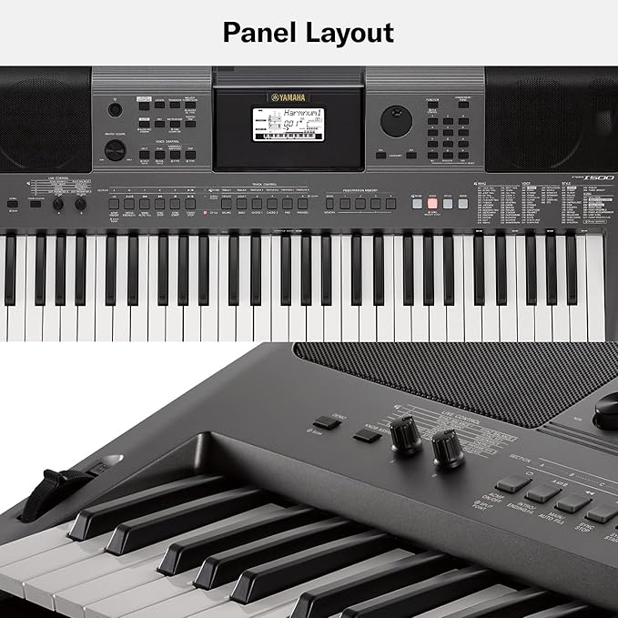 Yamaha PSR‑I500 Portable Keyboard – 61-Key Indian & Western Keyboard